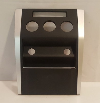 Облицовка панели приборов Уаз Патриот нового образца центральная нижняя с 2017 г.