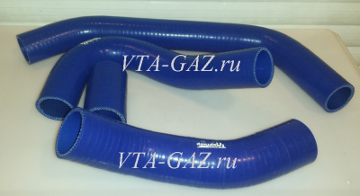 Патрубки радиатора Уаз Патриот дв. IVECO силикон комплект