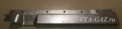 Усилитель панели бензобака Газель 2705, 3221 внутренний (Лонжерон основания фургона передний левый)