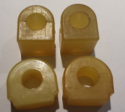 Подушка (втулка) штанги стабилизатора Уаз Хантер D24 комплект из 4-х полиуретан