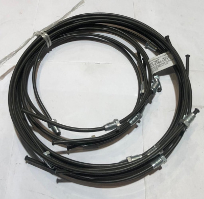 Трубки тормозные Уаз Патриот с АВS комплект из 8-ми штук полимер