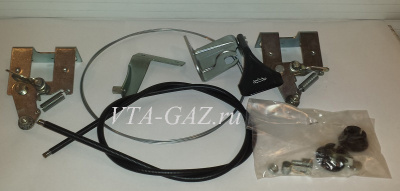Замок капота Уаз 469, Хантер с тросом комплект
