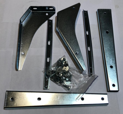 Кронштейн крепления задних брызговиков Уаз Патриот до 2019 г. комплект