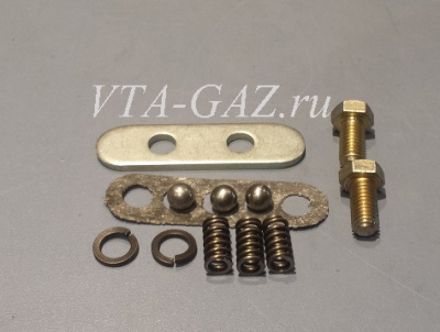 Комплект фиксаторов (пружинки+шарики) КПП Газель, Соболь, Волга