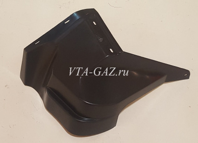 Брызговик (щиток) переднего крыла Газель, Соболь пластмассовый правый нового образца