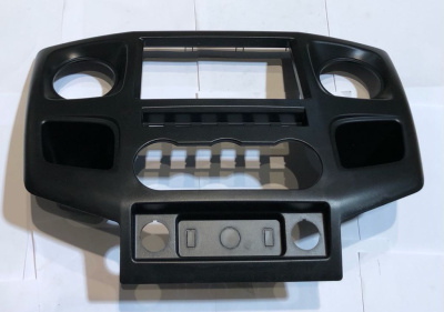 Накладка (облицовка) панели приборов центральная Газель Бизнес торпеда Next черная