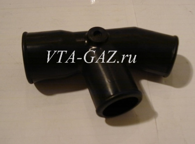Тройник помпы Газель, Соболь Бизнес дв. 4216 Евро-3-4, Уаз дв. 4213 пластмассовый без отверстия