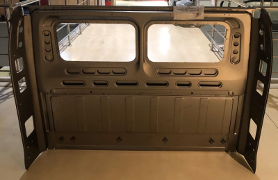 Панель кабины задняя (задок) Газель, Соболь