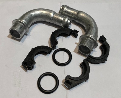 Трубки радиатора отопителя + соединители Уаз Патриот с 2008-2012.г комплект