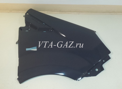 Крыло переднее Газель Next правое крашенное "ШТОРМ ГРЕЙ" (пластик)