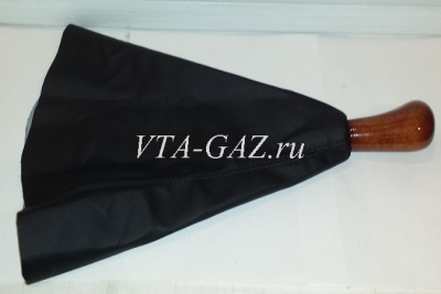 Ручка КПП под Дерево Уаз Патриот с 2017г (Пыльник КПП кожа)