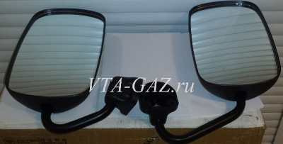 Зеркало заднего вида Уаз 452, 3741 нового образца грузовое комплект