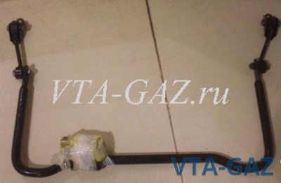Стабилизатор (штанга) Газель передний в сборе