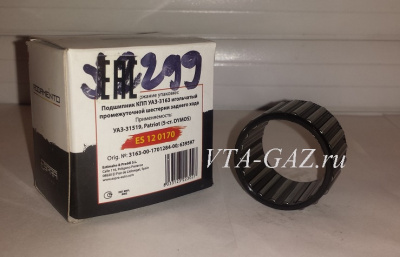 Подшипник КПП DYMOS Уаз Патриот, Хантер игольчатый (промежуточной шестерни заднего хода)