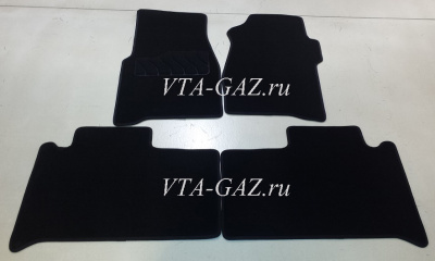 Коврики в салон Уаз Патриот с 2017 г. ворс оригинал