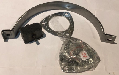 Хомут крепления глушителя Уаз Патриот, 452, Хантер Евро-3 комплект