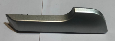 Накладка торпеды декоративная правая ( короткая) Газель, Соболь Бизнес серебро