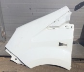 Крыло переднее Газель Next левое крашенное "БЕЛОЕ" (пластик)