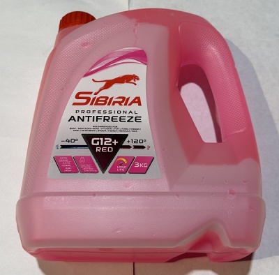 Антифриз "SIBIRIA" G12+ красный 3 литра, vta-17644.3159 за 600.00 руб.
