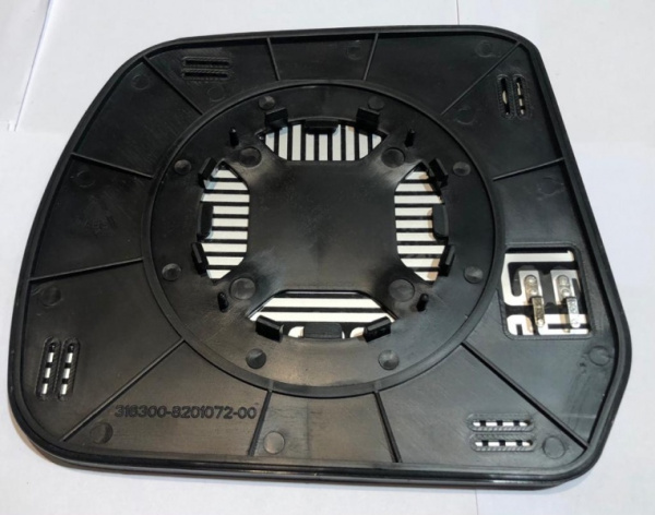 Элемент зеркала Уаз Патриот с 2014 г. правый (крепление ближе к центру)