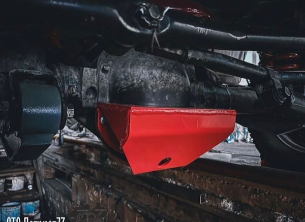 Защита крышки картера моста "Спайсер" Уаз Патриот, Хантер, 452