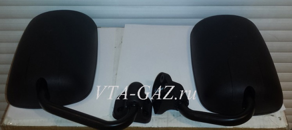 Зеркало заднего вида Уаз 452, 3741 нового образца грузовое комплект