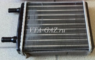 Радиатор (отопителя) печки Газель, Соболь алюминиевый d-16, 3302-8101060-01 за 1 550.00 руб.