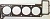 Прокладка головки блока цилиндров Газ, Уаз дв. 405, 409 Евро-3-4 оригинал, 40624.1003020 за 1 100.00 руб.
