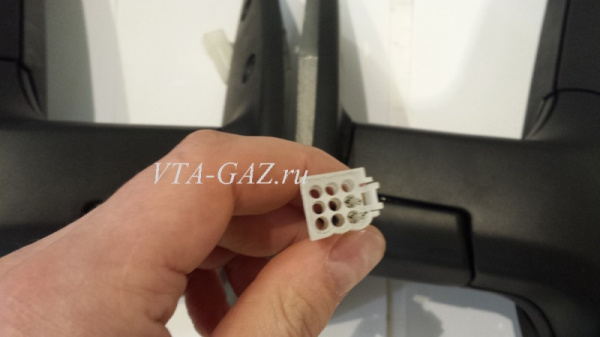 Зеркало заднего вида Газель, Соболь Бизнес с повторителем комплект