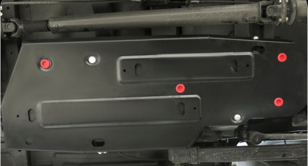 Защита топливного бака Уаз Патриот с 2016 г. под 1 бак. Уаз Профи, Полуторка