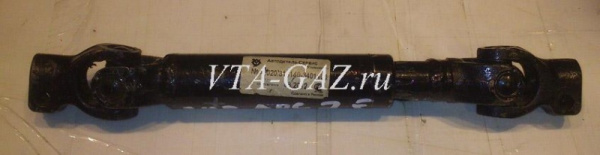 Кардан рулевой Уаз 469, Хантер (под ГУР ZF, тонкий шлиц) 320мм ("АДС") Вал рулевой